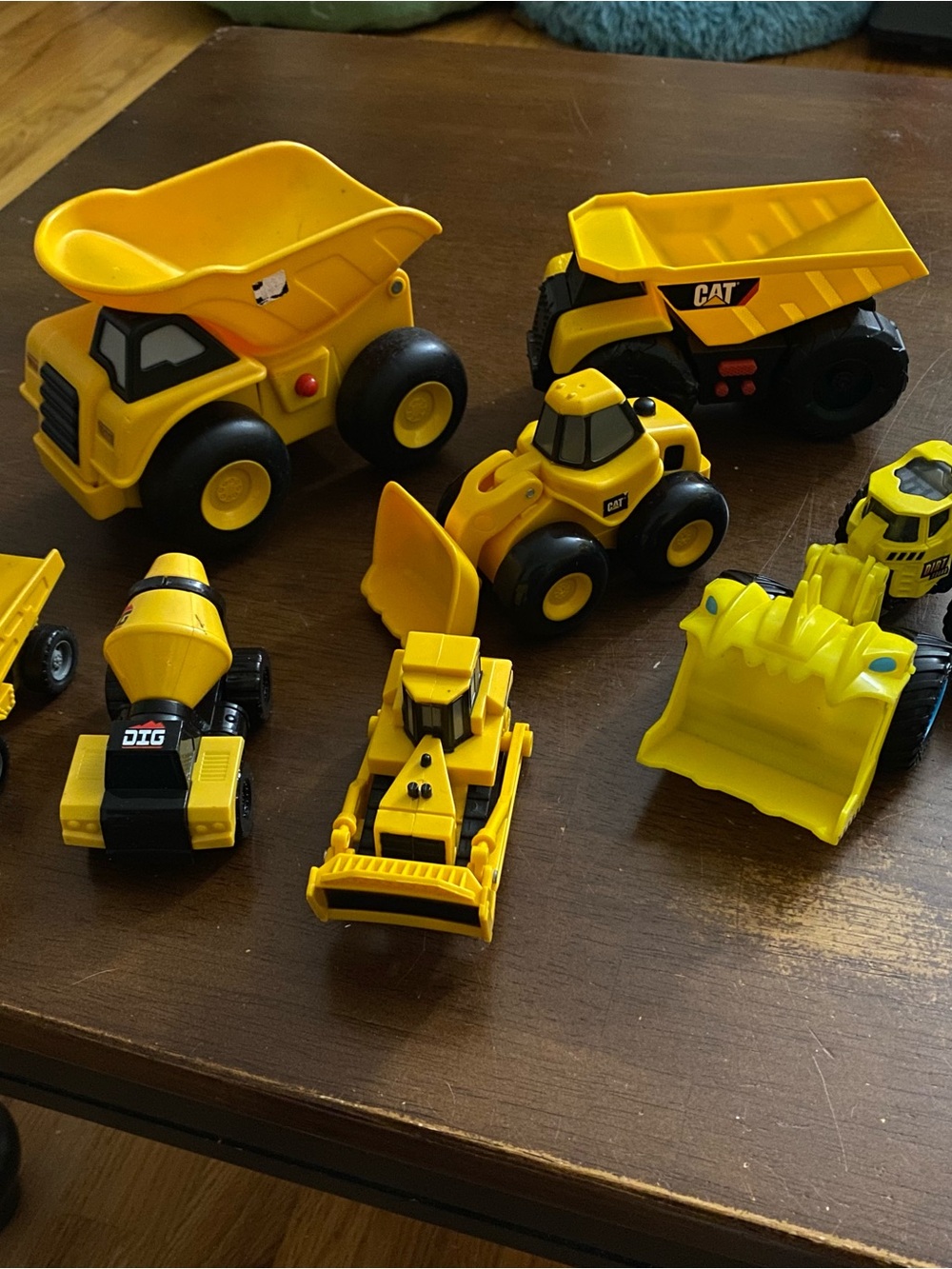 Yellow Construction Vehicles Toy Set - Kids Toys